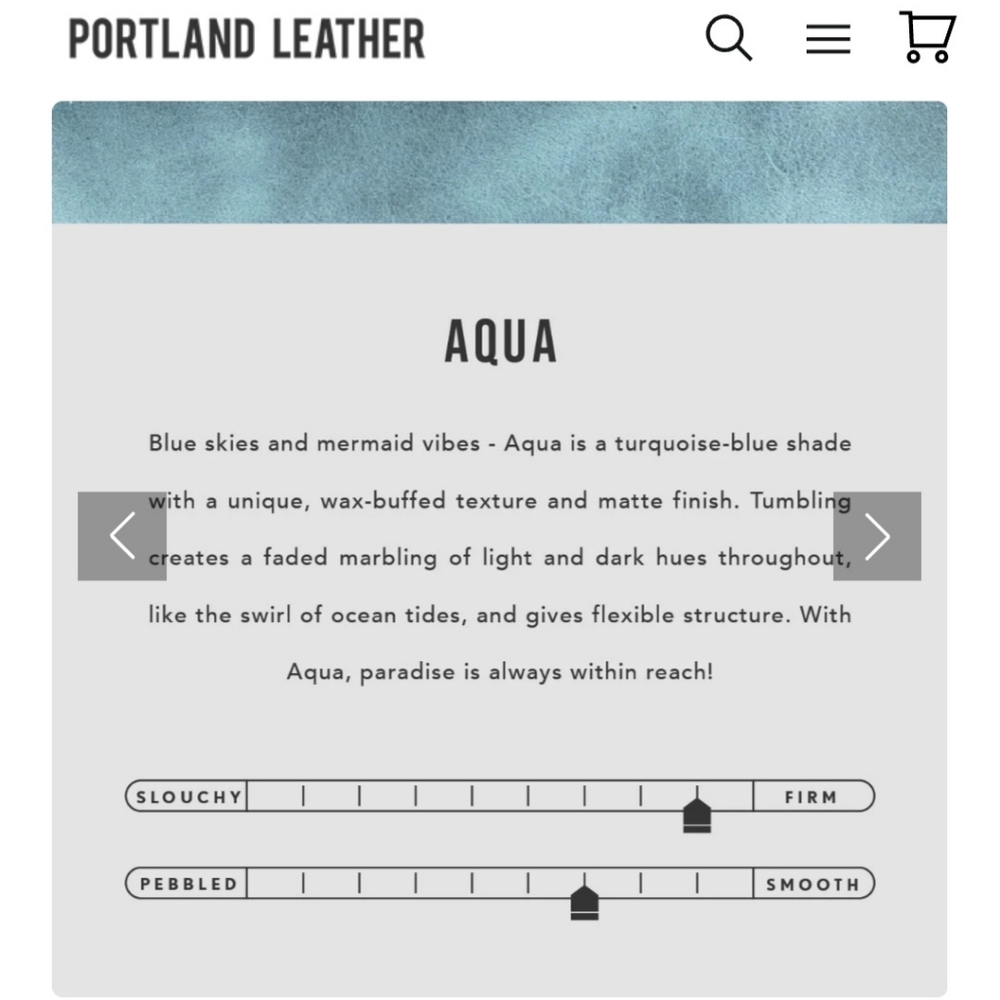 Portland Leather Aqua  Rancher Wallet - Picture 7 of 9
